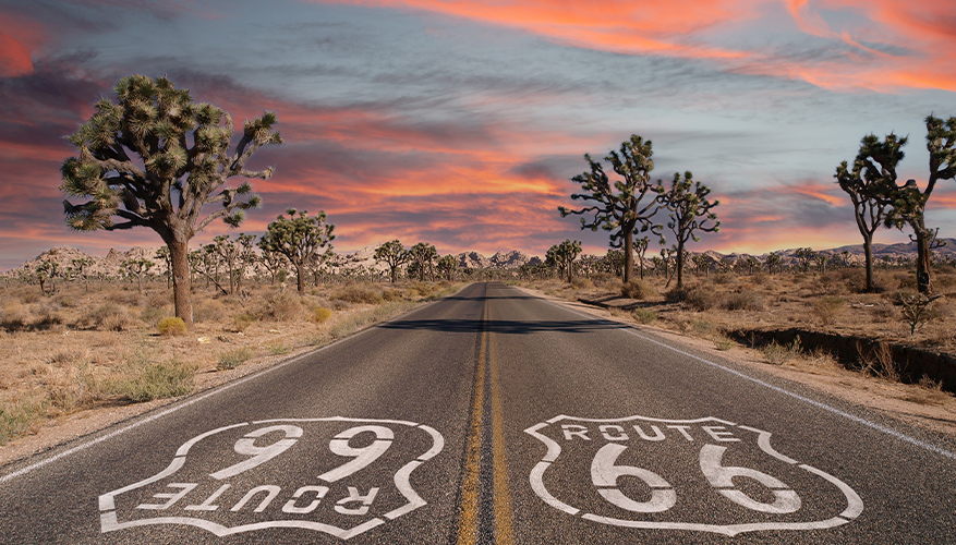 Route 66, USA